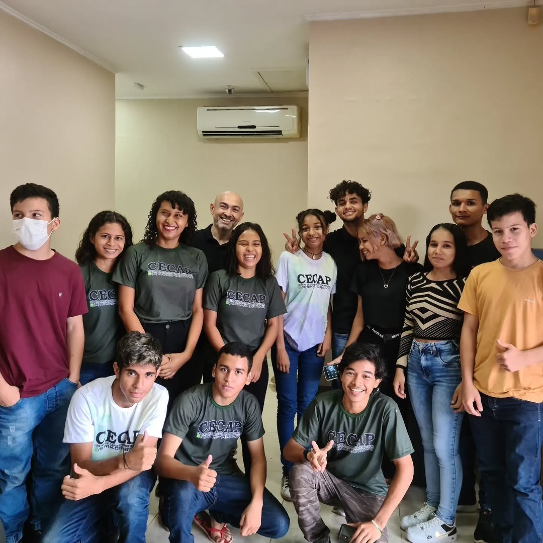 Foto de alunos CECAP