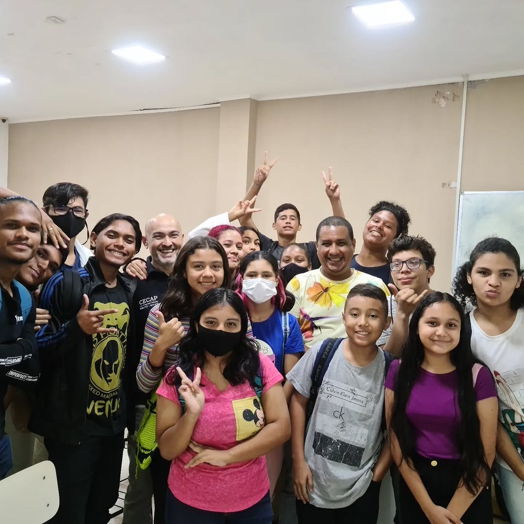 Foto de alunos CECAP