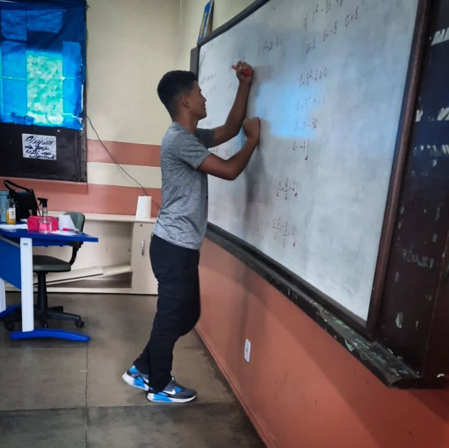 Foto de alunos CECAP